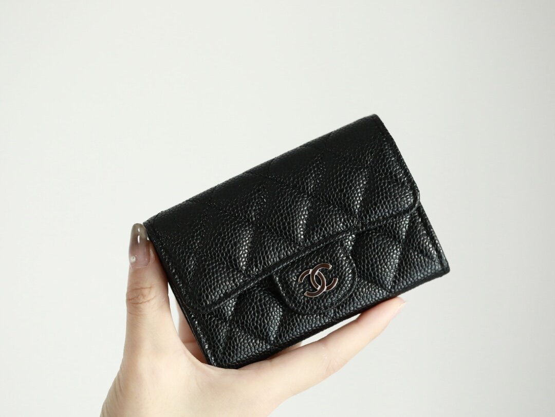 chanel card wallet